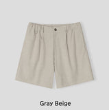 Luan Linen D-Ring Bermuda Shorts