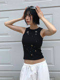 [with cup] EYELET ★ SLEEVELESS