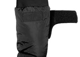 Rail banding fur padded boots