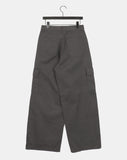 Partick Cotton Wide Long Cargo Pants