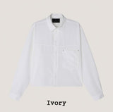 Brud Rivet Crop Shirt