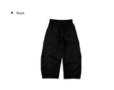 Limin Curve Pintuck Banding Cargo Pants