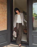 DENTS NYLON BANDING BALLOON PANTS