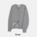 Hand Roll-up Round Cardigan