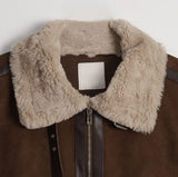 Boucle One Buckle Mustang Vest