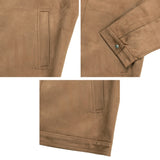 Halen biker suede jacket