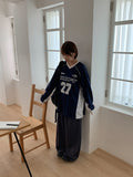 [BAONHAUS] Duran Training Banding Wide Pants