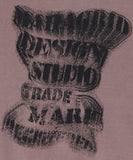 GRUNGE SLOGAN PIGMENT SWEATSHIRT