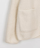 Japin Boucle Zip-up Cardigan