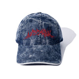 MASSMETAL LOGO WASHED DYING BALL CAP