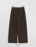 [unisex] Ninico Banding Corduroy Wide Pants