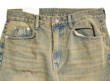 Mata Washing Denim Wide Pants