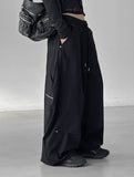 Carpenter Rivet Curved Banding Pants