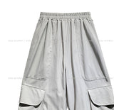 Naad Stitch Big Pocket Cargo Pants