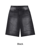 Eddie Dart Bermuda Denim Pants
