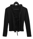 Mary Fur Cardigan