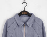 Harder Tornado incision blouson denim jacket