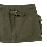 utility three-dimensional pocket mini skirt