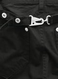 Saty Buckle Adjust Cotton Pants