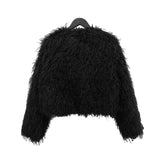Coteo Crop Fur Jacket