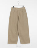 [unisex] Rurini wide cotton pants