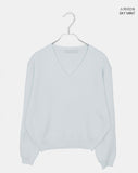 Kanni Basic V-Neck Long Sleeve Knit