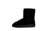 Ter Cowhide Soft Short Ugg Fleece Boots