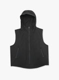 Techwear nylon hood vest