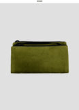 Corduroy shoulder mini pouch bag
