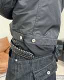 Lafren Crop Mix Knit Jacket