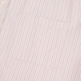 Drawy Stripe Crop Shirt