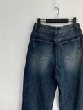 Windbreaker y2k denim wide pants