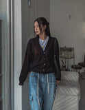 [U-BAISC] Steady Linen V-Neck Cardigan