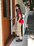 PK STRIPE HALF T