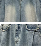 Daily Pin Tuck Wide Denim