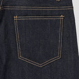Heritage 5-Button Raw Denim Wide Jeans