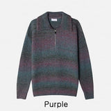 Bay Gradient Half Zip-Up Knit