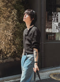 Kuro henry-neck long sleeves