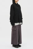 (W) Son Cargo Long Skirt