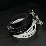 Ted Blue Stone Western Belt