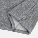 Fit Ribbed Muscle Raglan Brushed Long Sleeve Tee