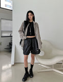 League Sporty Glossy Shorts