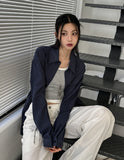 EZ Summer Stripe Overfit Shirt