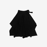 Prene Flared Wrap Skirt