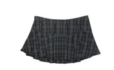 [Belt set/Underpants lining] Atem Check Mini Pleated Skirt