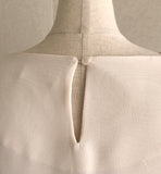 Shure Drape Shirring Sleeveless Blouse