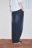 Wide Denim Pants