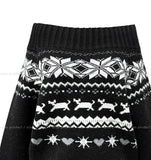 Snow Nordic Off-Shoulder Knit