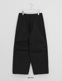 [unisex] Padet Parachute Banding Wide Pants