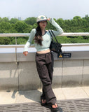 Cont Parachute Adjust Cargo Pants